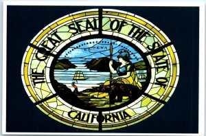 Postcard - The Great Seal of the State of California - Sacramento, California