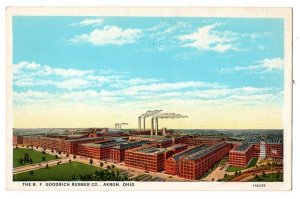 101920 VINTAGE BF GOODRICH RUBBER CO AKRON OH OHIO POSTCARD