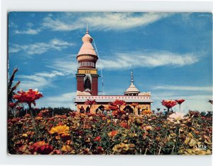 Postcard Temple Malabar à Saint-Pierre, France