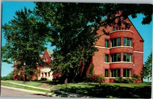 Spindler Hall Western Michigan University Kalamazoo MI Vintage Postcard B17
