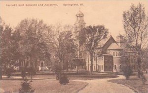 Illinois Springfield Sacred Heart Convent And Academy Albertype