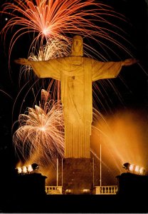 Brazil Rio De Janeiro Cristo Monument 1975