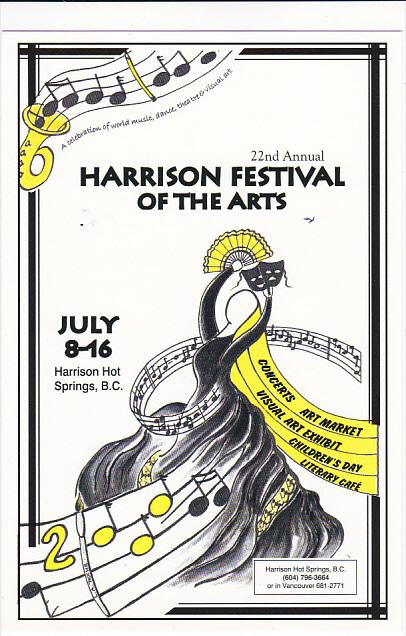 Advertising Harrison Festival Of The Arts Harrison Hot Springs Canada