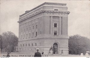 WASHINGTON D.C. , 1900-10s; Masonic Temple