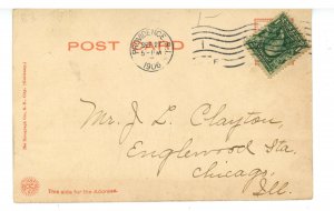 RI - Providence.  Public Library ca 1905