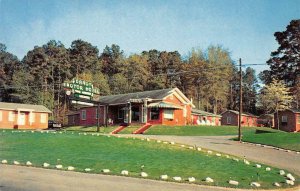 GANDY MOTOR HOTEL Tallahassee, Florida Roadside c1950s Vintage Postcard