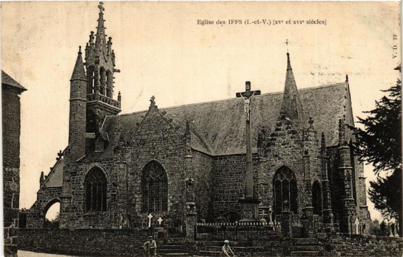 CPA AK Église des Iffs (XV et XVI siecles (584752)