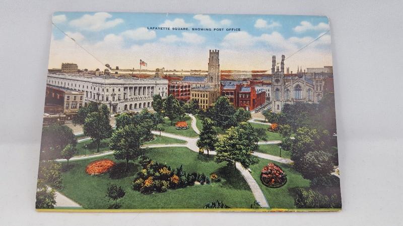 Romantic New Orleans - Vintage Fold-out Postcard
