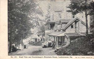 Lackawaxen Pennsylvania Boeckelmans Mountain House Vintage Postcard AA73862