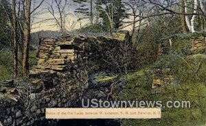 Ruins, Old Locks, W Lebanon in West Lebanon, New Hampshire