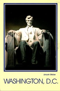 Washington D C Lincoln Memorial Lincoln Statue 1985