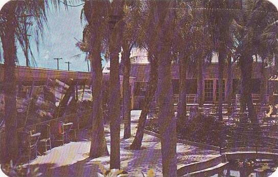 Florida Clearwater Ralm Garden Restaurant 1951