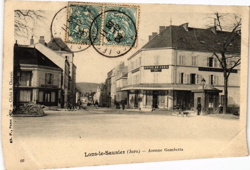 CPA Lons le Saunier Avenue Gambetta (1265244)