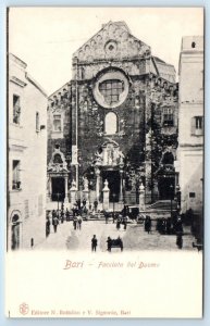 BARI Facciata del Duomo ITALY Postcard