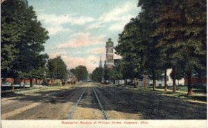 Residential Section of William Street - Delaware, Ohio