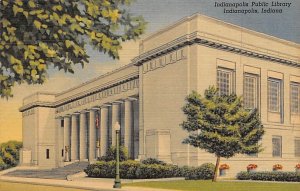 Indianapolis Public Library Built in 1917  Greek Doric Style Indianapolis, In...