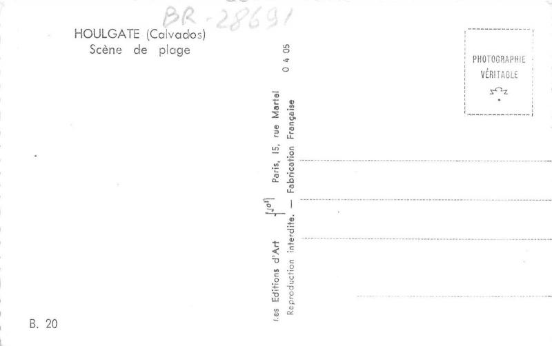 BR28691 houlgate scene de plage france