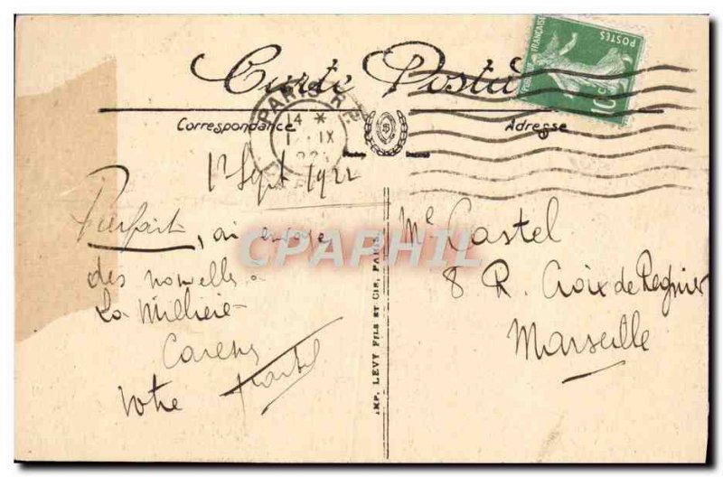 Old Postcard Paris La Cite