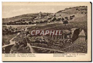 Israel - Jerusalem - The Valley of Josaphat - The Valley of Josephat - Old Po...