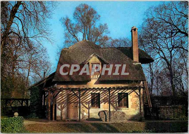 'Old Postcard Versailles Park of the Queen''s Hamlet at the Petit Trianon cas...