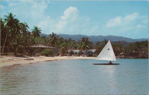 Postcard The Beach at Jamaica Inn  Ocho Rios Jamaica