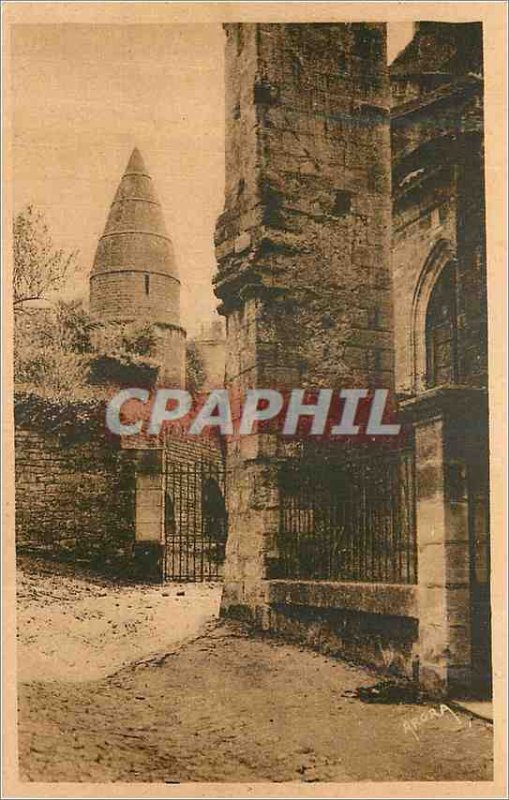 Postcard Old Sarlat Lantern of the Dead (XII Century)