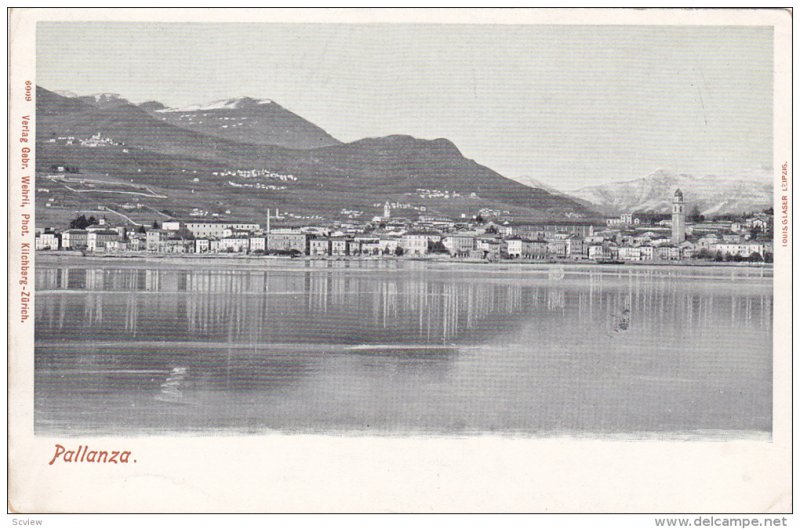 Panorama, PALLANZA (Piedmont), Italy, 1910-1920s