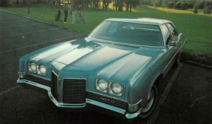 ELLSWORTH, Maine ME  1971 CATALINA 4-DOOR SEDAN Dow Motors Advertising  Postcard