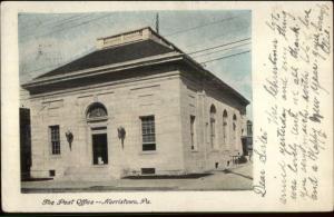 Norristown PA The Post Office c1905 Postcard