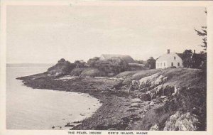 Maine Orrs Island The Paerl House Albertype