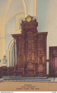 Catedral, Trono Pontifical, CIUDAD TRUJILLO, Rep. Dom., 1930-40s