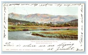 1905 Fabyan House and Presidential Range White Mountains NH PMC Postcard