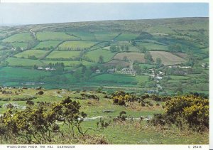 Devon Postcard - Widecombe from The Hill - Dartmoor - Ref AB2654