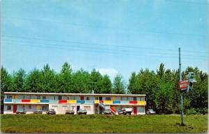 Totem Motel Burnaby BC Lougheed Highway Unused Vintage Postcard D69