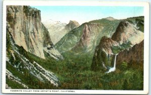 M-38676 Yosemite Valley From Artist's Point Yosemite National Park California