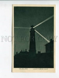 3173860 GERMANY Helgoland LIGHTHOUSE night Vintage postcard