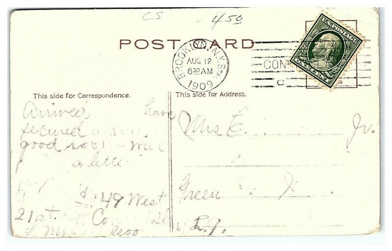 Luna Park Interior View, Coney Island, NY Postcard *7B5