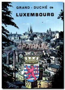 Postcard Modern Luxembourg Grand Duchy Lion