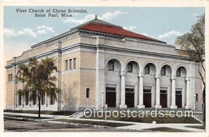 First Church of Christ Scientist Saint Paul, Minn, USA Unused 