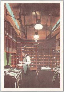 1909 Grand Trunk Pacific Railway Post Office Canada Litho Postcard C12