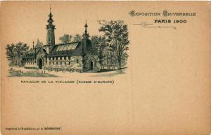 CPA AK PARIS EXPO 1900 Pavillon de la Finlande Russie d'Europe (576028)