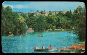 Lago De Chapultepec - Chapultepec Castle in background