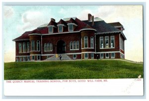 1906 The Quincy Manual Training School, Maine ME Antique Unposted Postcard