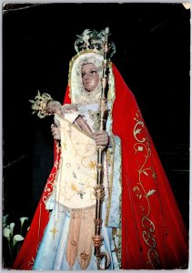 Patronas Of The Canarian Archipelago Spain Virgin Mary Sculpture Postcard