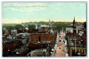 c1910 State Street Mutual Building Springfield Massachusetts MA Vintage Postcard