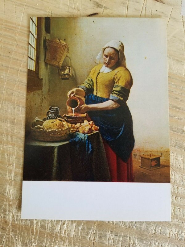 JAN VERMEER.A LOT OF 3 VTG UNUSED ART POSTCARDS*P17