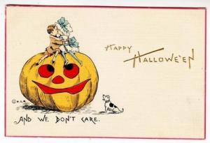 Halloween - Lovers Sitting On JOL - Woehler