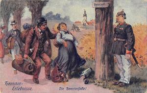 C0256 Germany Caricature Die Hamsterfalle Bahnhof Railway Station