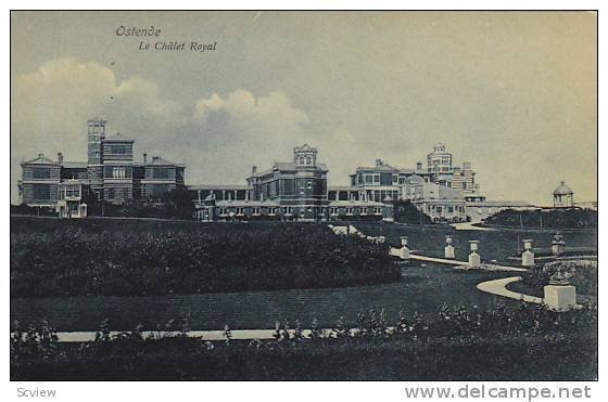 Ostende (West Flanders), Belgium, 1900-1910s : Le Chateau Royal