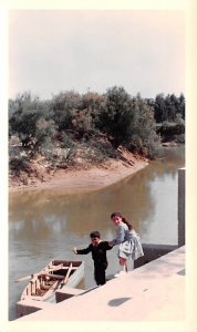 Site of baptism Jordan River Jordan Non Postcard Backing 